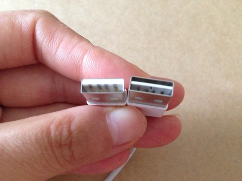 iPhone 6 uitgerust met een omkeerbare USB-stekker