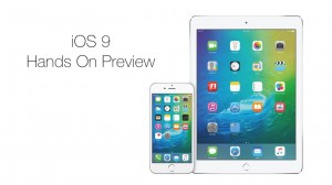 iOS 9 hands-on video